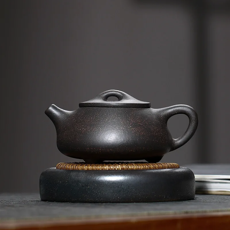 

190cc Yixing Purple Clay Teapot Famous Handmade Ball Hole Filter Tea Pot Chinese Authentic Zisha Tea Set Kettle Customized Gifts