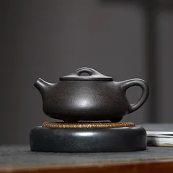 190cc Yixing Purple Clay Teapot Famous Handmade Ball Hole Filter Tea Pot Chinese Authentic Zisha Tea Set Kettle Customized Gifts