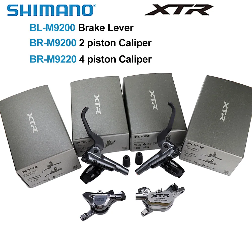 Shimano XTR M9200 Brake Lever Hydraulic Disc M9220 4 Pistons M9200 2 Pistons caliper MTB Mountain Bike accessories Original box