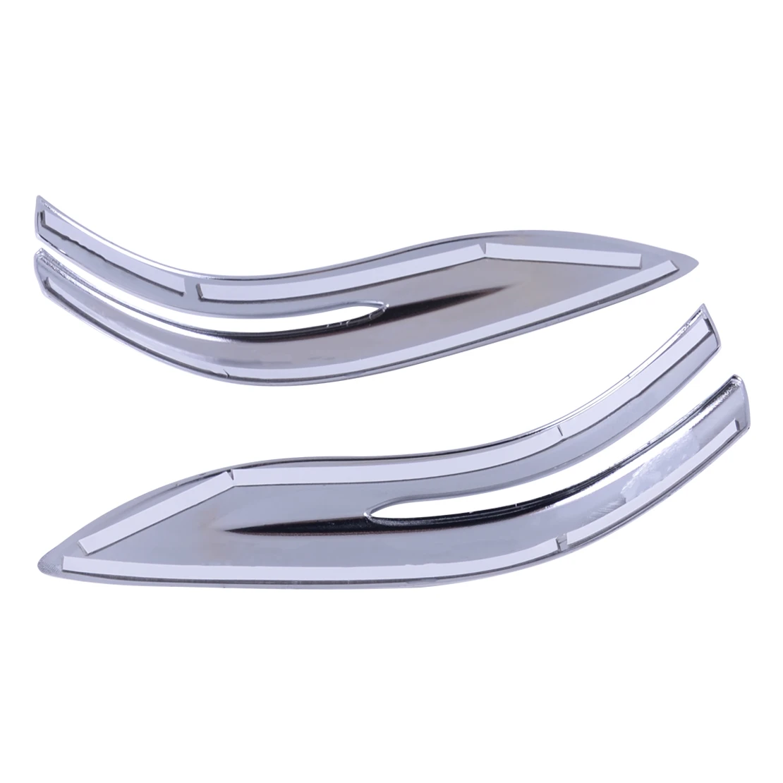 DWCX 2Pcs Durable Chrome Car Rearview Side Mirror Stripe Cover Trim Fit for Honda CR-V CRV 2017 2018 2019