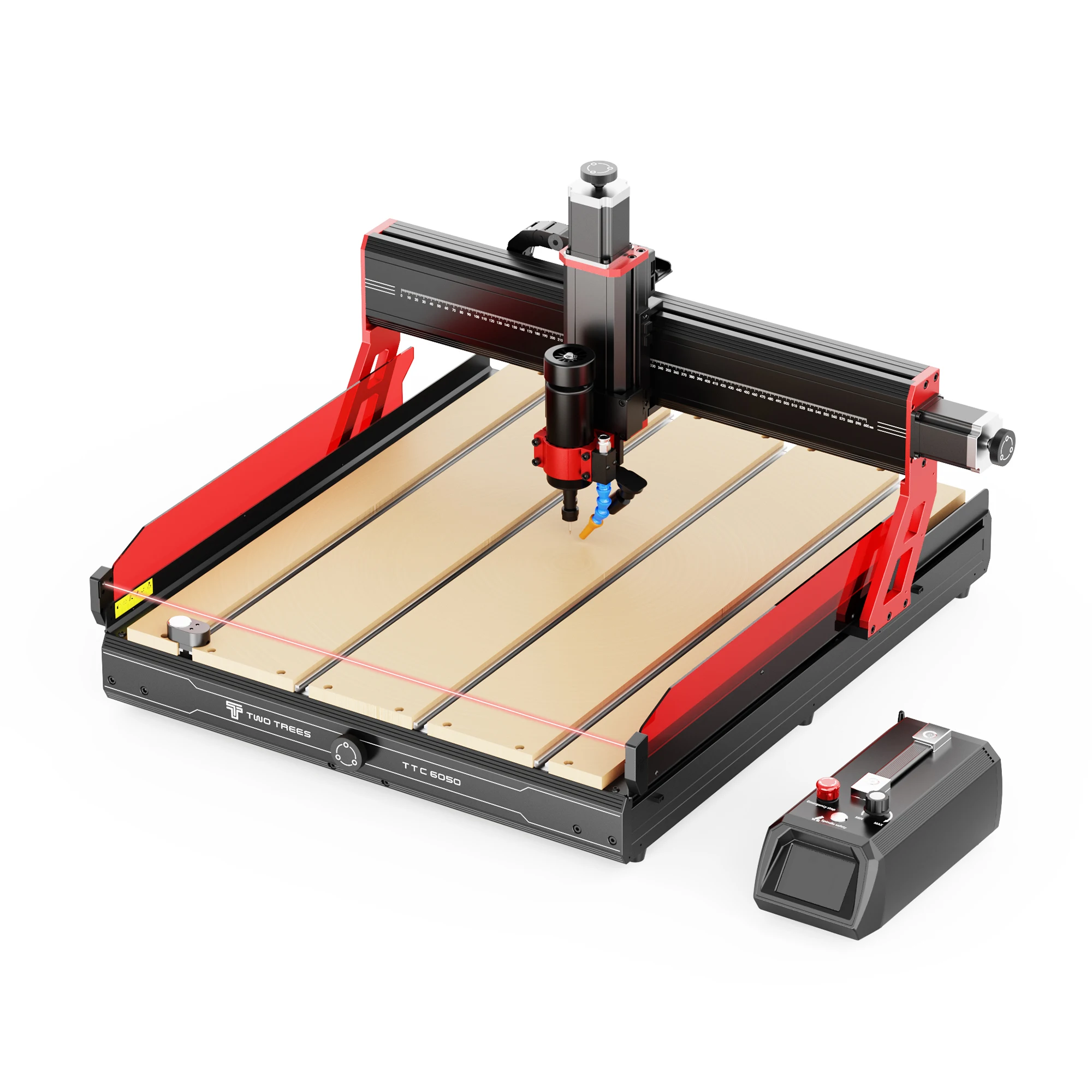 Twotrees TTC6050 CNC Router Cutter Máquina cortadora de grabado láser para metal, madera, acrílico EE. UU.