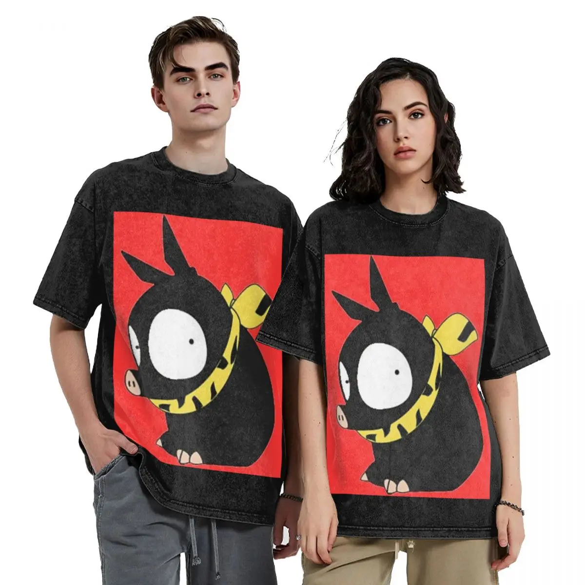 

Футболки с короткими рукавами в стиле хип-хоп P Chan Ranma, потертые топы, футболки, уличная футболка, хлопковая футболка для мужчин и женщин