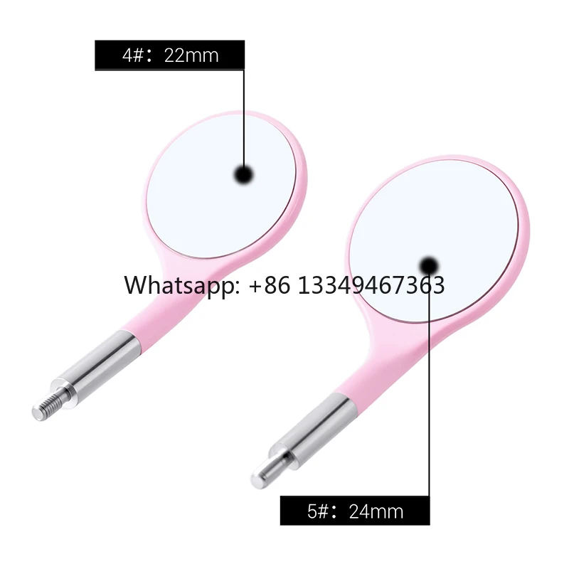 

In Stock Ultra Clear Plastic Mouth Mirror Manual Power Source Metal Material Hot Sale