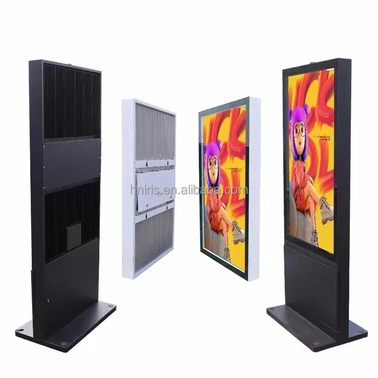55inch Outdoor Digital Signage Android/windows Compatible  Ultra-thin heat conduction heat dissipation