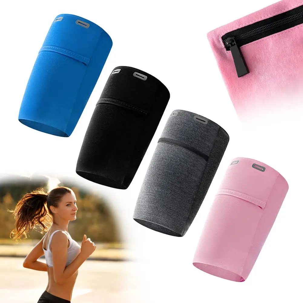 Bolsa de brazo impermeable para teléfono móvil, funda deportiva para correr, trotar, soporte para IPhone O7W3