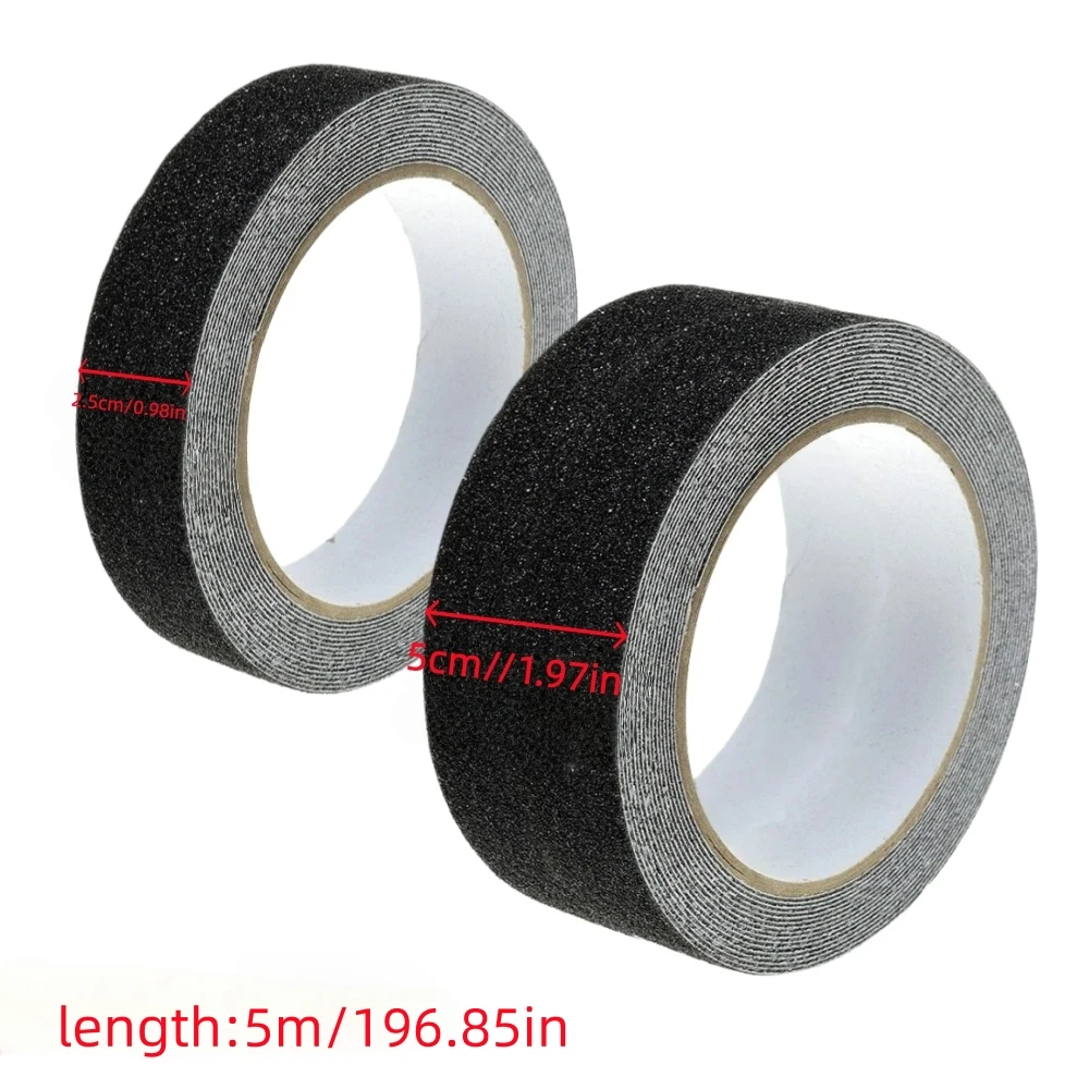 1pc 5mX2.5cm/5cm Anti Slip Traction Tape Non-slip Tape for Stairs, FloorsAnti-slip Tape for Street, Anti-Slip Stickers
