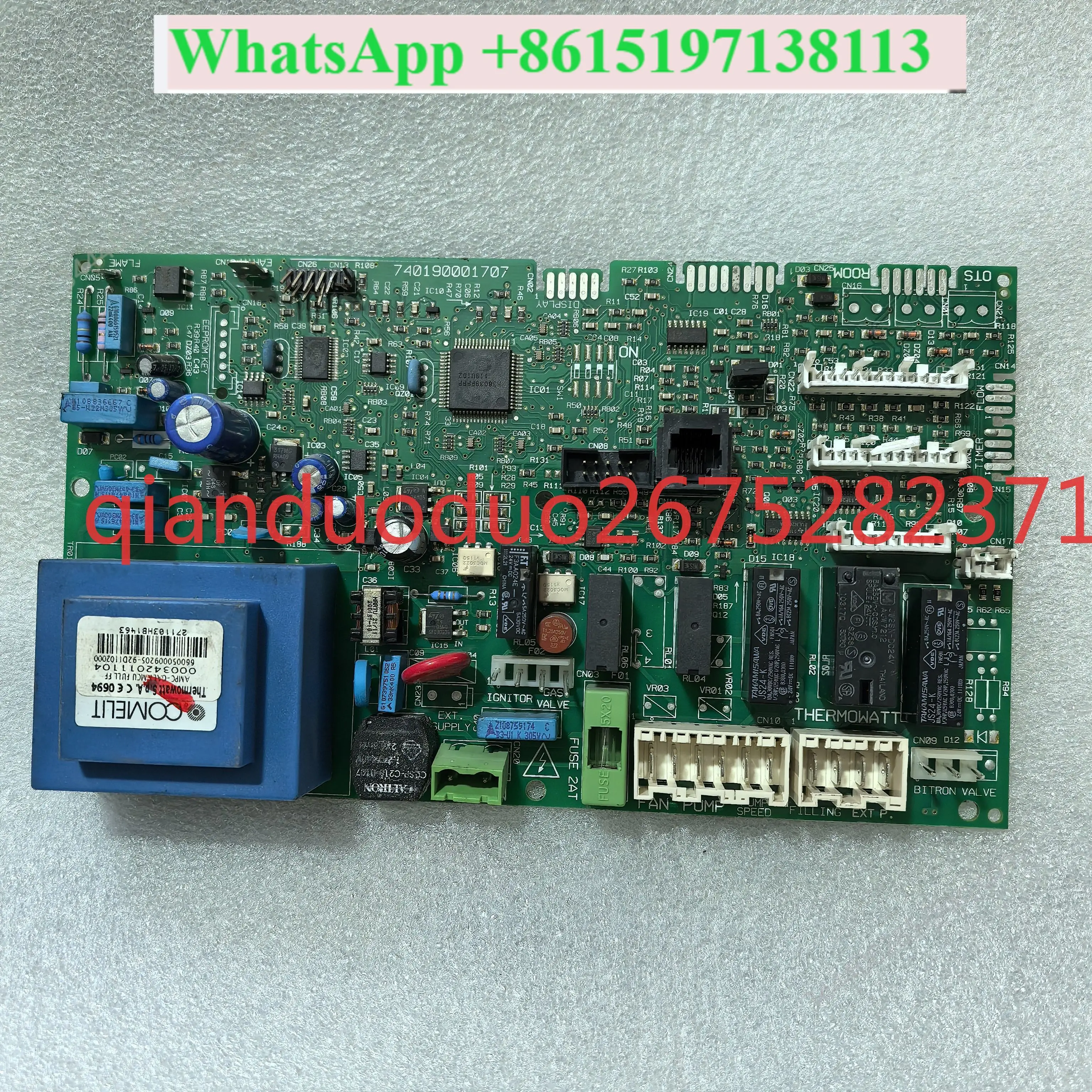 Applicable to Ariston wall hanging boiler main board computer board 740190001707