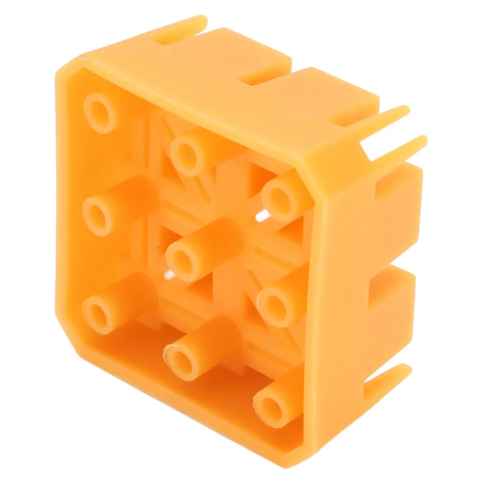 Convenient Orange Watch Repair Holder Plastic 5x5cm Watch Band Holder Watch Repair Support Workbench Use