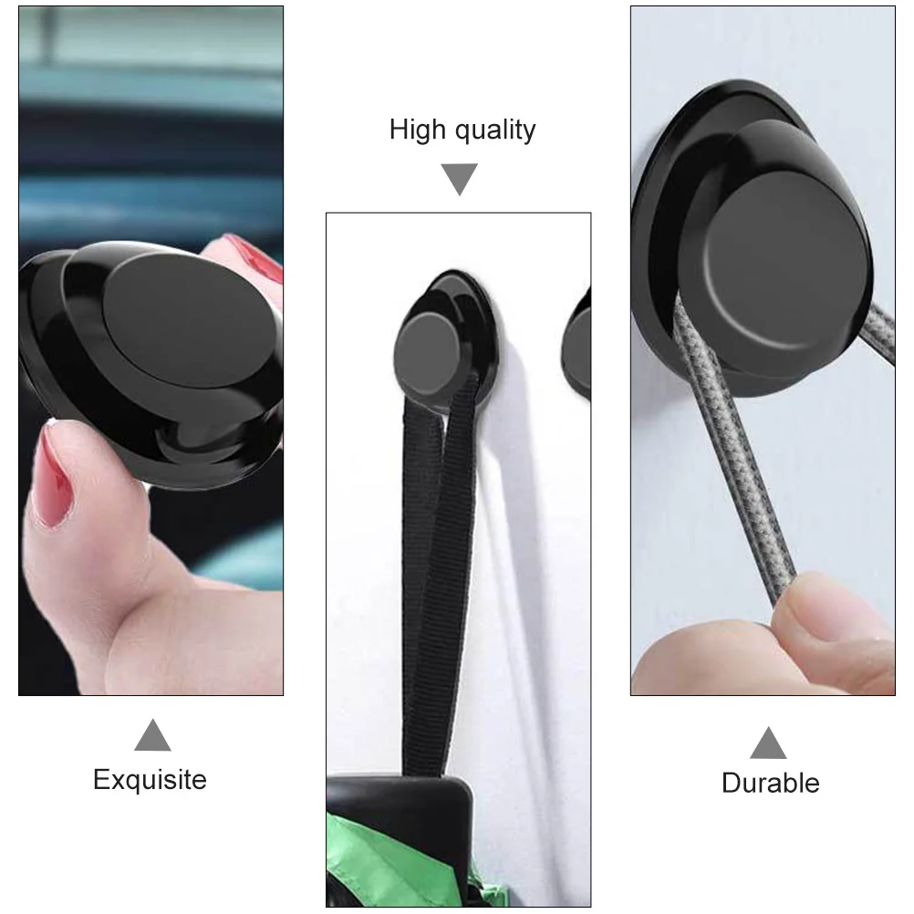 4 Pcs Car Invisible Hook Practical Hooks Multifucntional Storage Holder Durable Hanger Hanging Back Seat