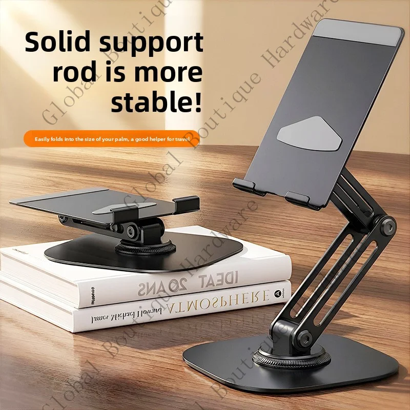 Rotatable Foldable Desktop Stand Multi-angle Bracket Phone Tablet Live Streaming