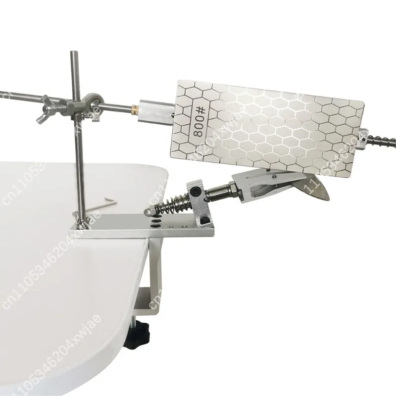 Multi-Angle Knife Sharpening System K10, 4-Stone Kit with Aluminum Base, Professional Tool