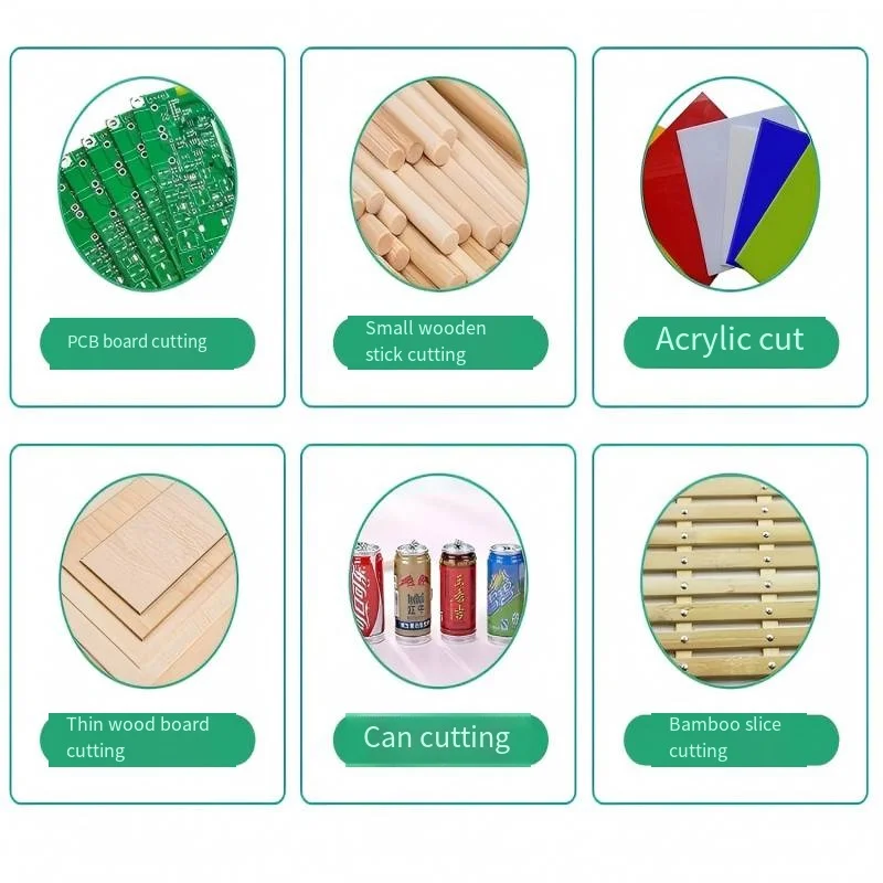 Mini Desktop Small Table Saw Diy Woodworking Acrylic Pvc Electric Saw Precision Model Saw Features Small Cutting Machine  575