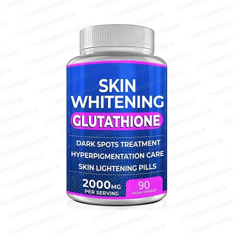 

1 Bottle 90 pills Glutathione Capsule Reduces Skin Tone Restores Health food