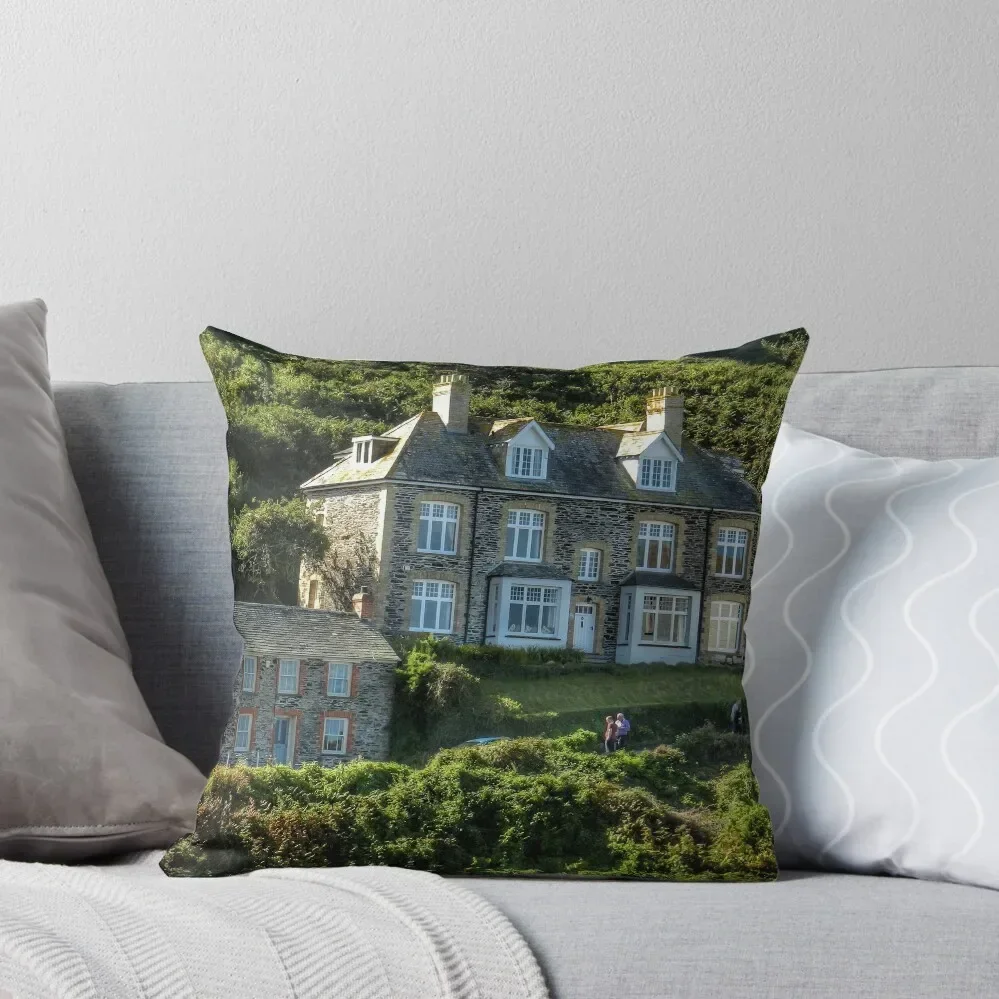 

Doc Martin's Surgery in Port Isaac (Portwenn) Throw Pillow christmas pillowcases Sofa Cushion Cover pillow