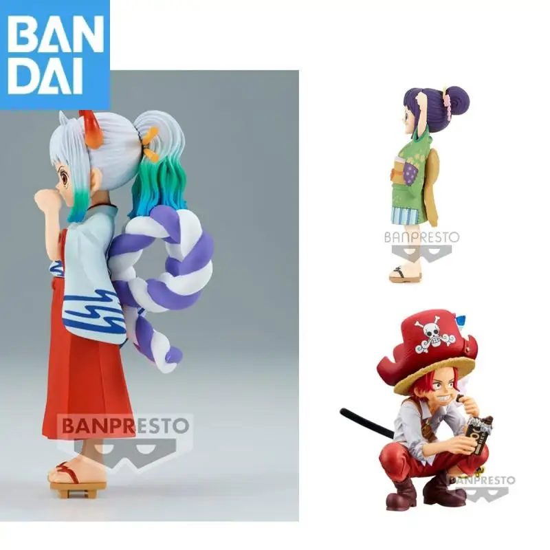 Bandai Namco Banpresto One Piece Dxf Wano Country Buggy Shanks Yamato Kozuki Hiyori The Grandline Children Figure Model Toy gift