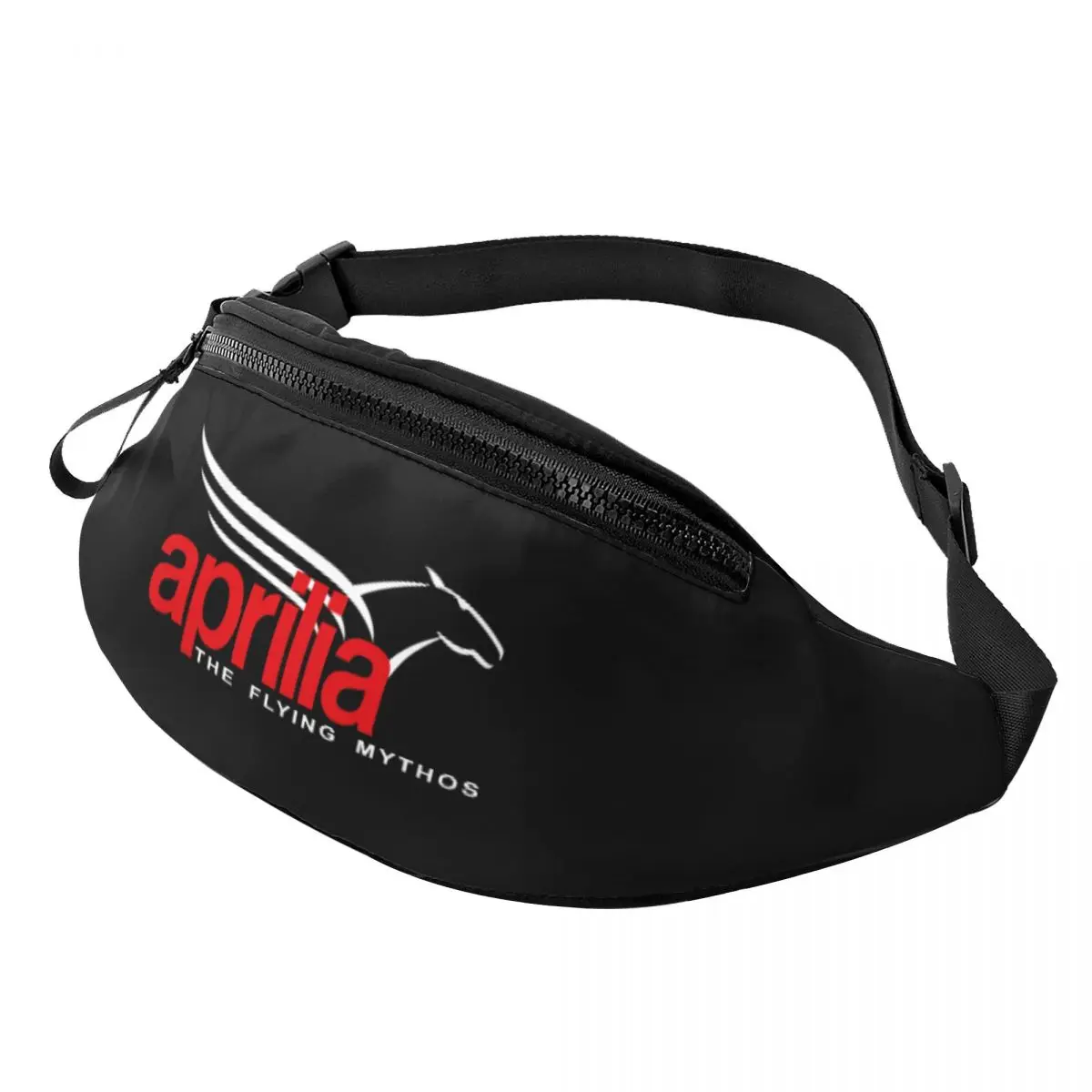 

Custom Fashion Racing Aprilias Fanny Pack Men Women Crossbody Waist Bag for Hiking Phone Money Pouch