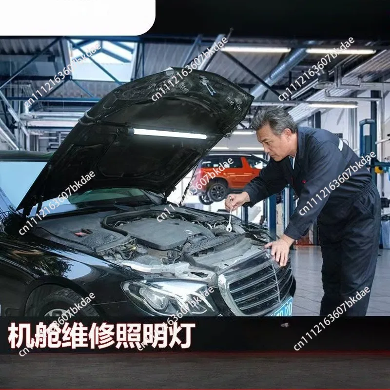 Multifunctional telescopic engine charging LED auto repair repair work car light emergency light