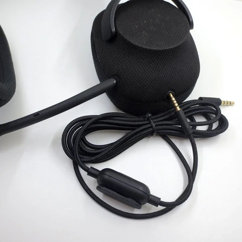 Przenośne słuchawki linia przewód Audio kabla do słuchawek Logitech G433/G233/G Pro/G Pro X akcesoria do zestawu słuchawkowego wysokiej jakości