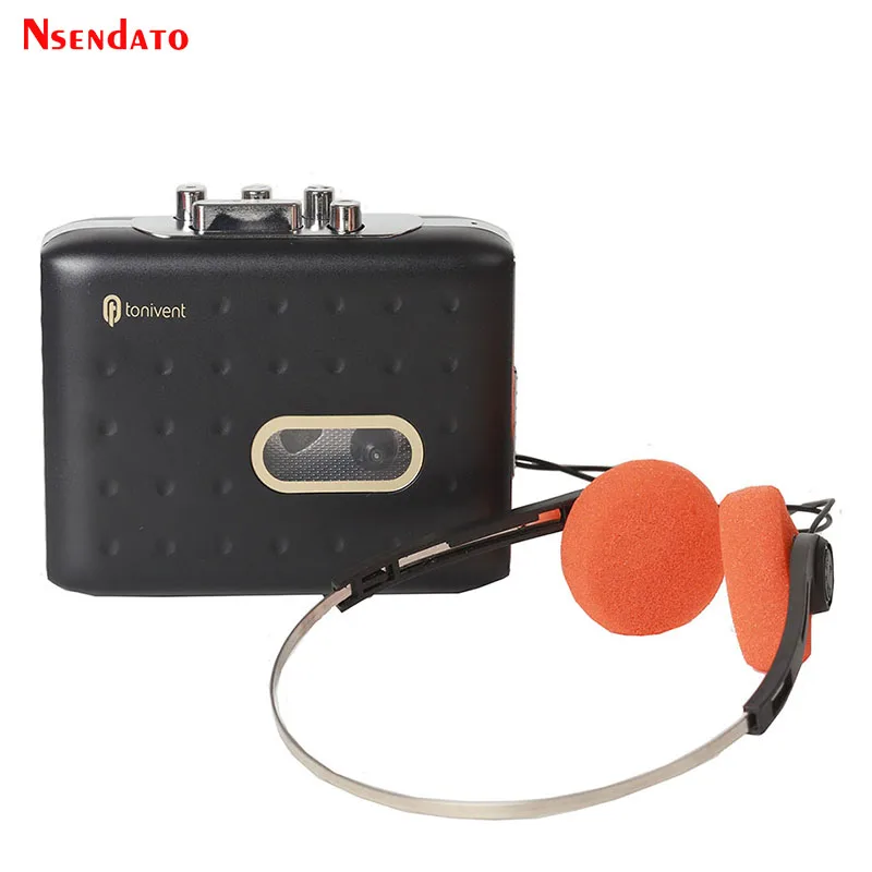 USB C Cassette Capture Player Recorder Old Tape to MP3 Converter Digital Cassette Audio Music Player Tape to PC With Headphone