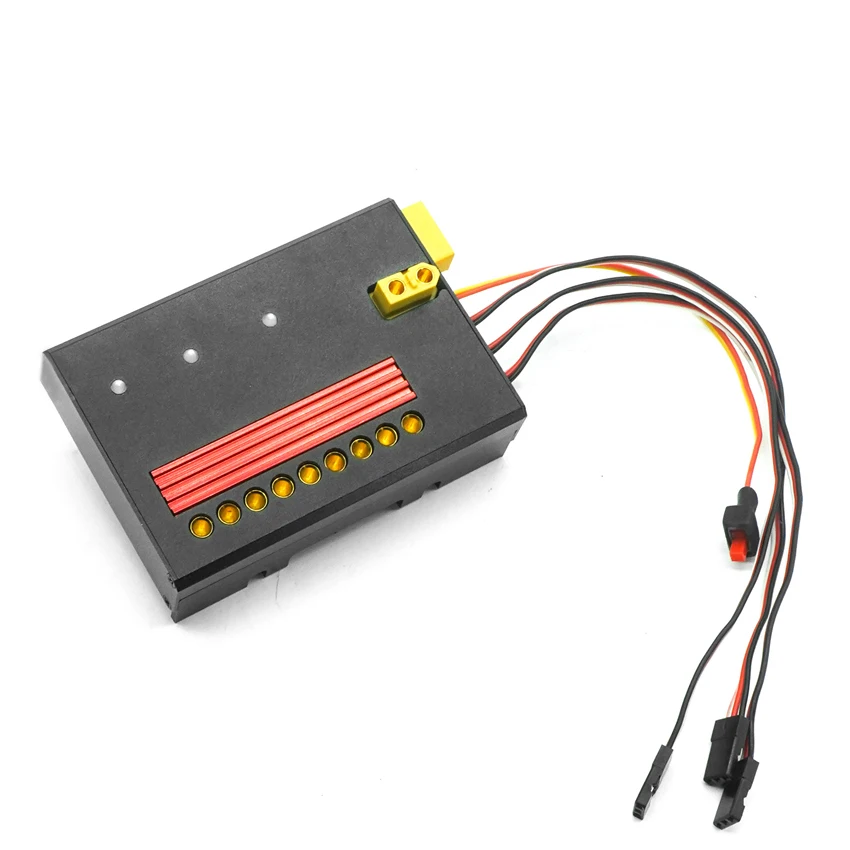 RC Excavator 3-in-1 Electric Control With Built-in Switch Brushless Motor Integrated Electric Control Metal Casing Power Switch