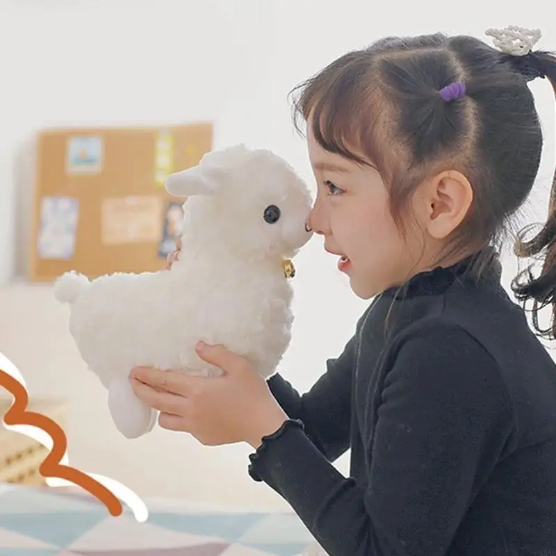 95ae encantadora oveja para juguetes muñecas pequeños animales suaves y peluches divertidos para muñecas simulación para