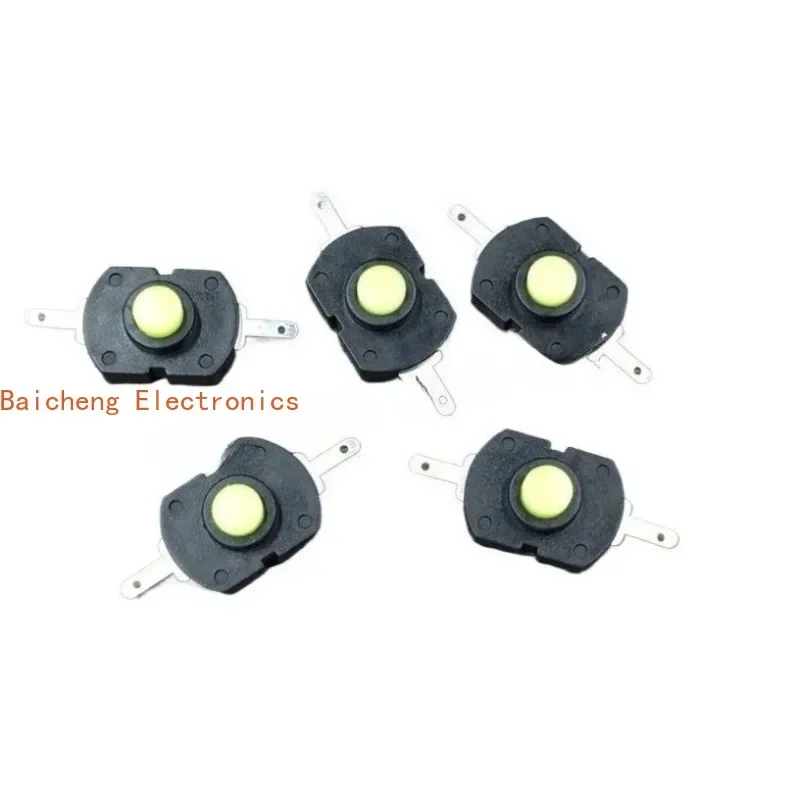 10PCS Mini mini self-locking button, press the passband lock, touch the button to switch power, 2-pin