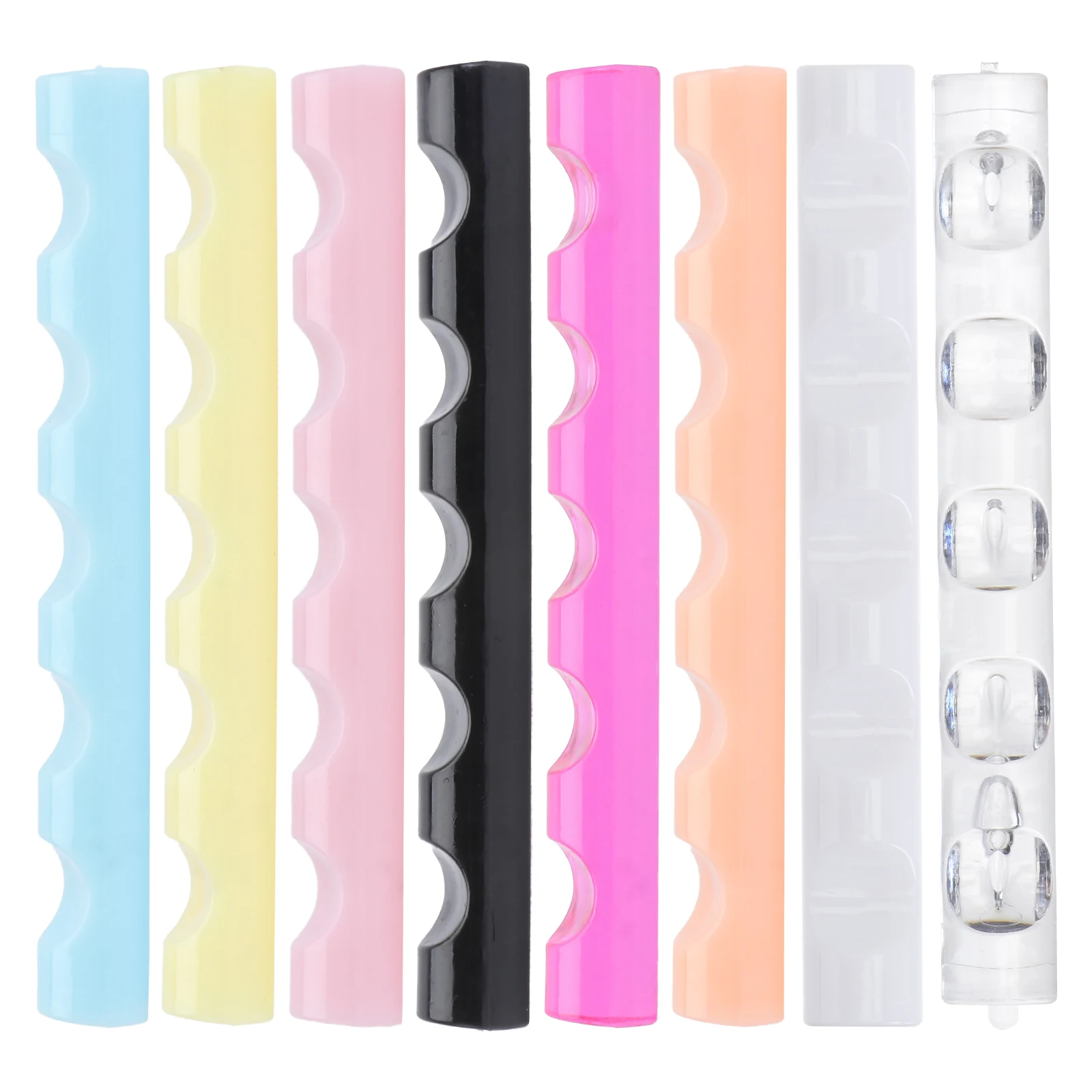 

8pcs Acrylic Art Pen Storage Rack For Tool Organizer Portable Space-Saving Pen Holder Prevent Falling
