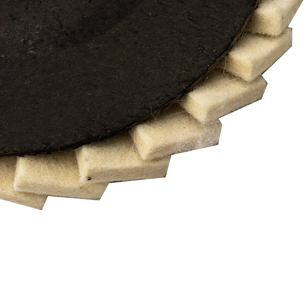 1PC 125mm Polishing Wheels 5inch Flap Felt Louver Disc Angle Grinder Wool Buffing Wheel Metal Waxing Polishing Abrasive Disc