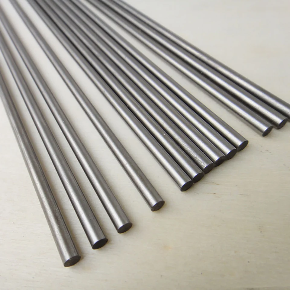 Barre Ronde HSS 2,5 Mm X 200 Mm – Lot De 2 Pour Tournage Et Bricolage Créatif