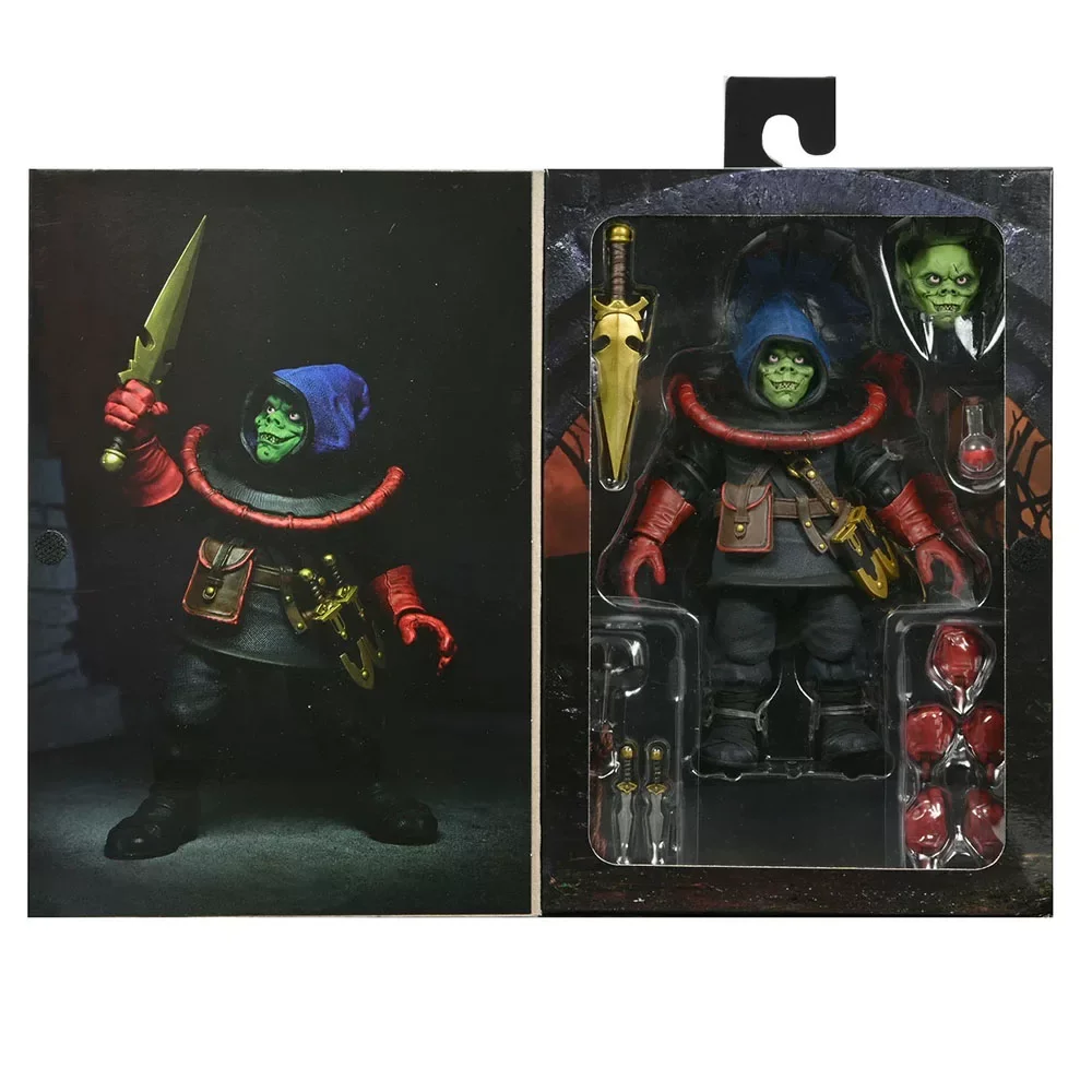 Op voorraad: NECA 52277 Dungeons & Dragons Ultimate Zarak, de kwaadaardige asasijn, 18 cm groot, actiefiguur, verzamelmodel voor Dungeons & Dragons.