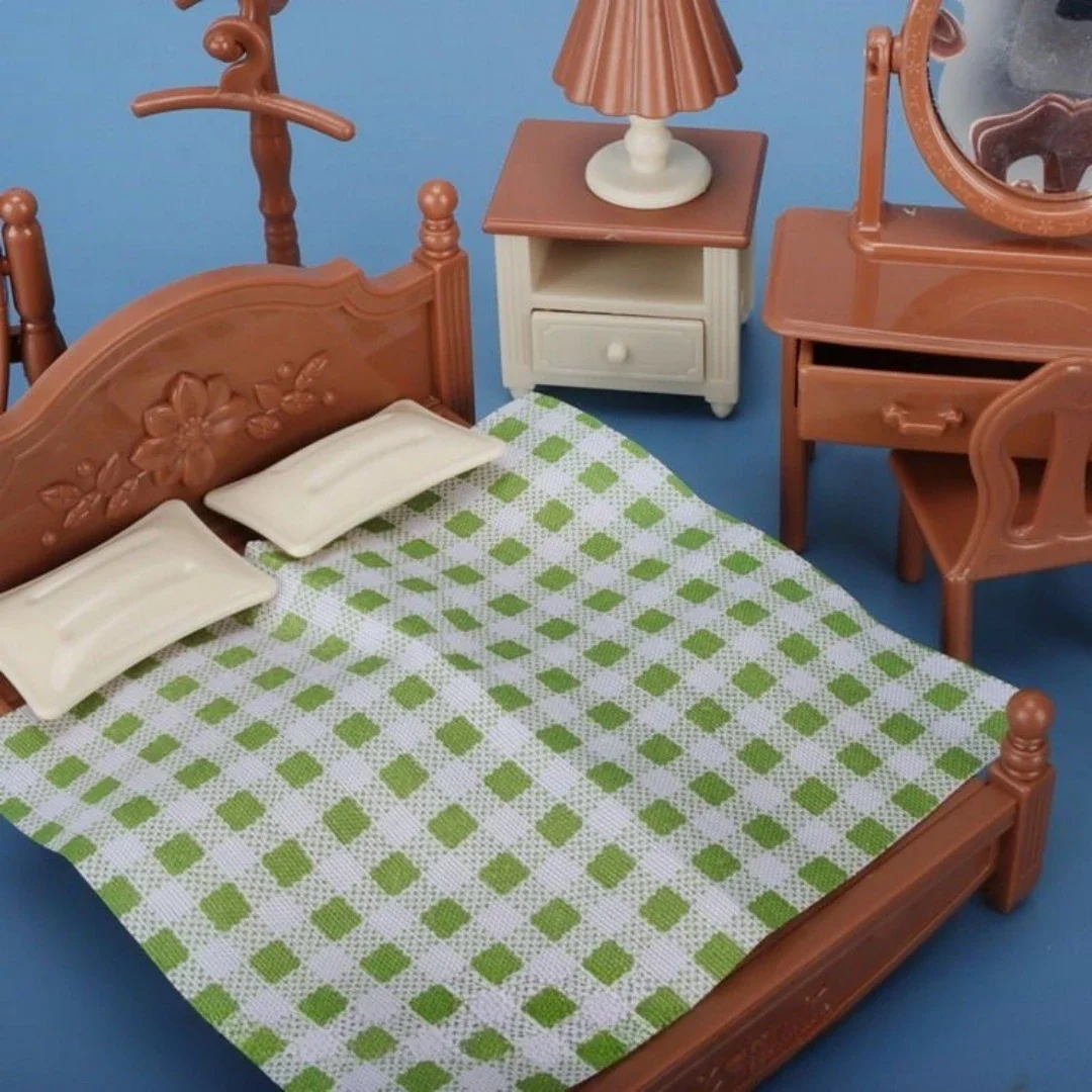 Miniaturowy stół do jadalni dla lalek, akcesoria do domku dla lalek, zabawki dla dziewczynek, zabawa w udawanie, prezent, skala G1.