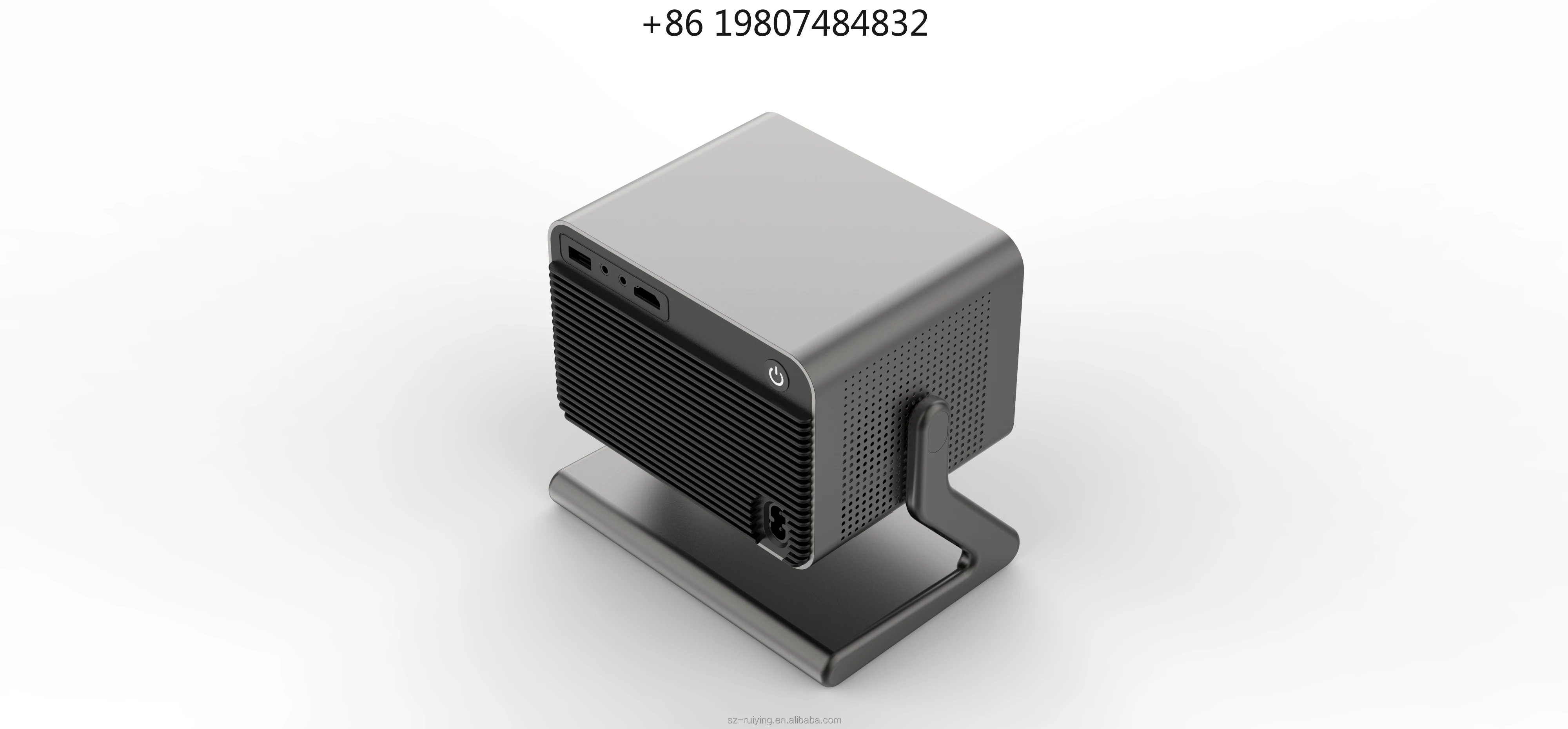 3D Ready Pocketable Design for Home Theater & Business Use 720P Auto Focus LCD Android Smart Projector with 3500 Lumens