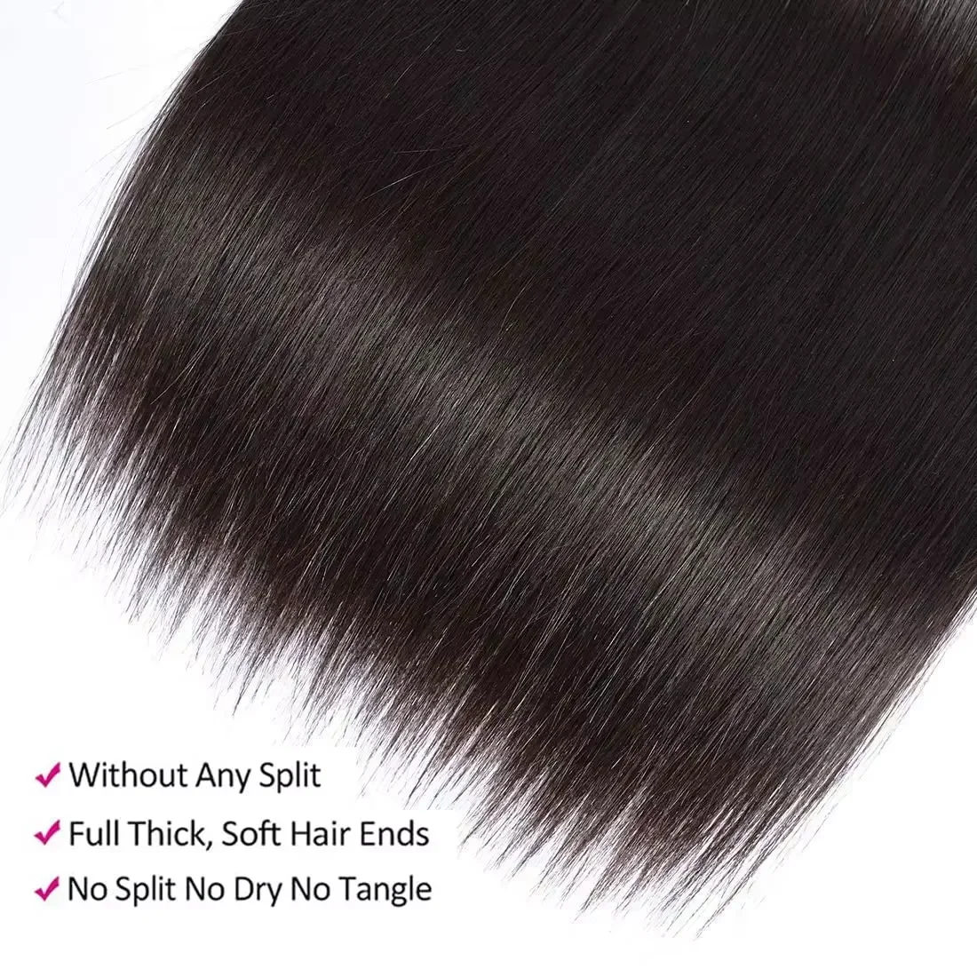 Cor natural brasileira 100% remy extensões de cabelo humano 30 40 Polegada osso em linha reta tecer cabelo humano pacotes 1 3 4 pacotes trama