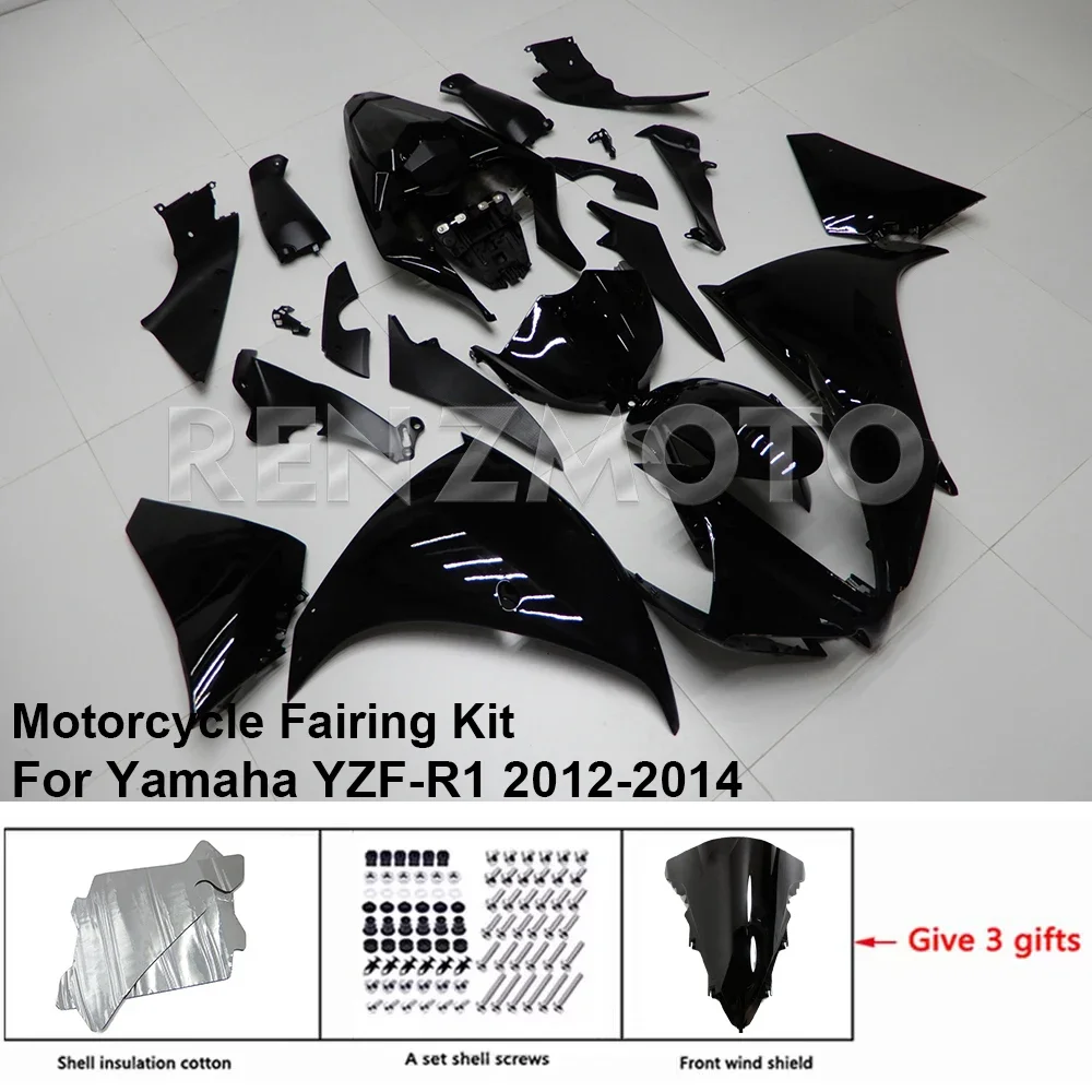 

Комплект обтекателей для мотоцикла, комплект кузова из пластика для YAMAHA YZF-R1 YZF R1 2012-2014, Аксессуары для кузова