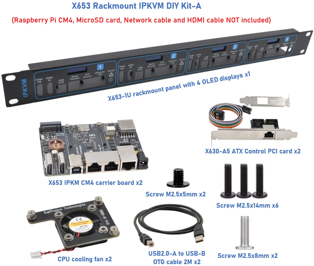 Variant: X653-1U-DIY-KITA
