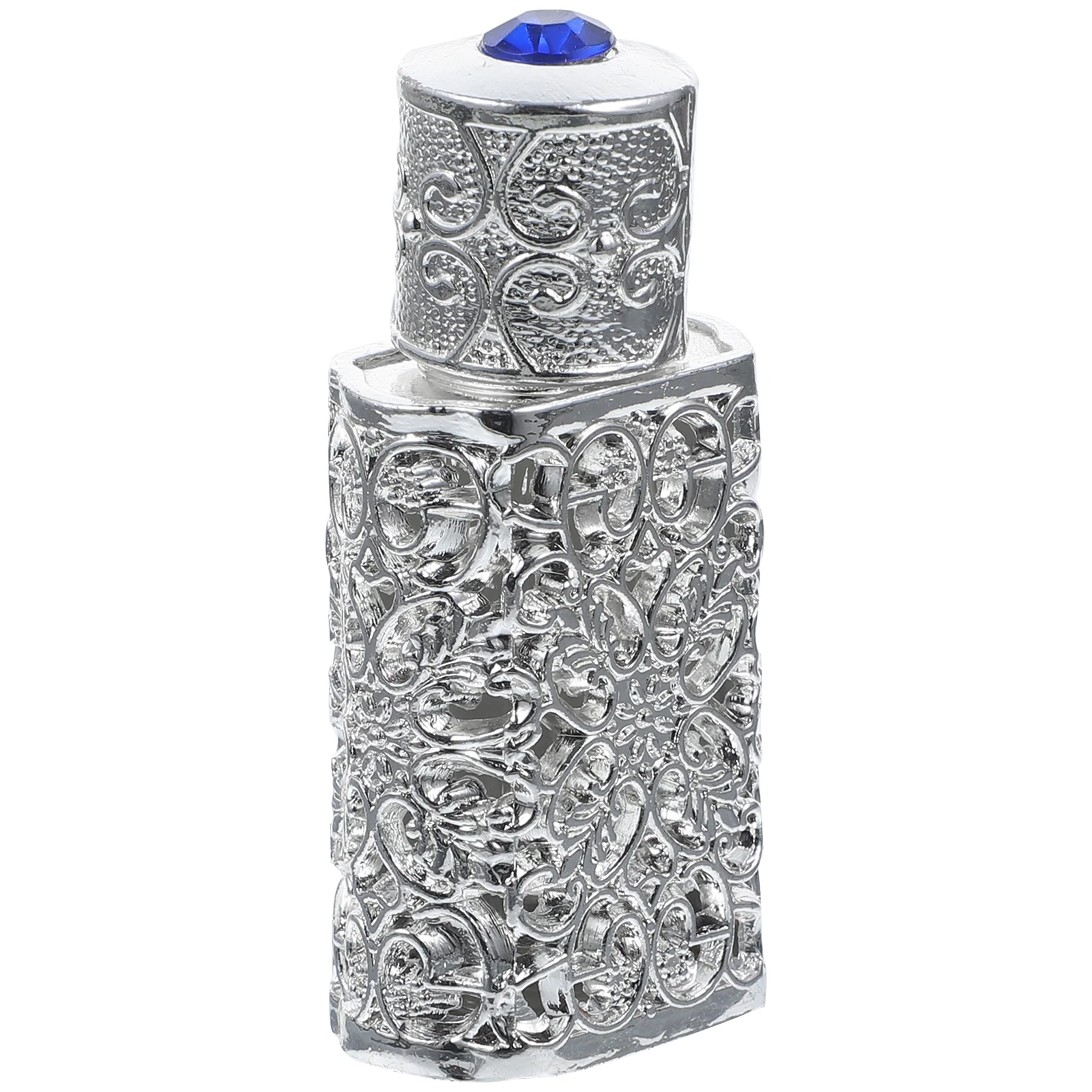 Mini bottiglie di profumo Contenitori da viaggio vuoti in lega di vetro vintage per la conservazione dell'aroma dell'olio essenziale riutilizzabili piccoli