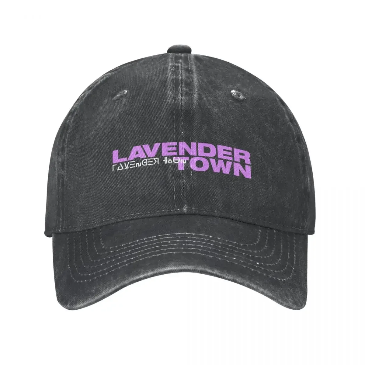 Lavender ghost town Cowboy Hat Christmas Hat Ball Cap Men'S Cap Women'S