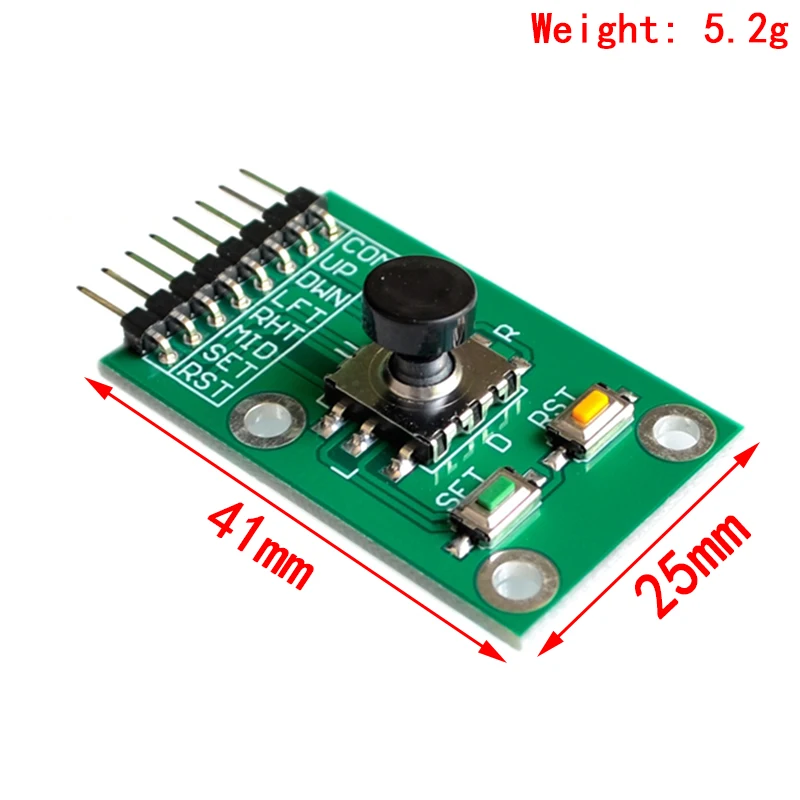 Five Direction Navigation Button Module for MCU AVR Game 5D Rocker Joystick Independent Keyboard for Arduino Joystick Module