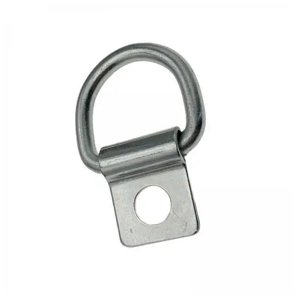 Car Fixing Pull Loop D Loop Tie Down Anchor Lashing Loop Heavy Duty for Campers Truck Trailer Warehouse Cargo Stability