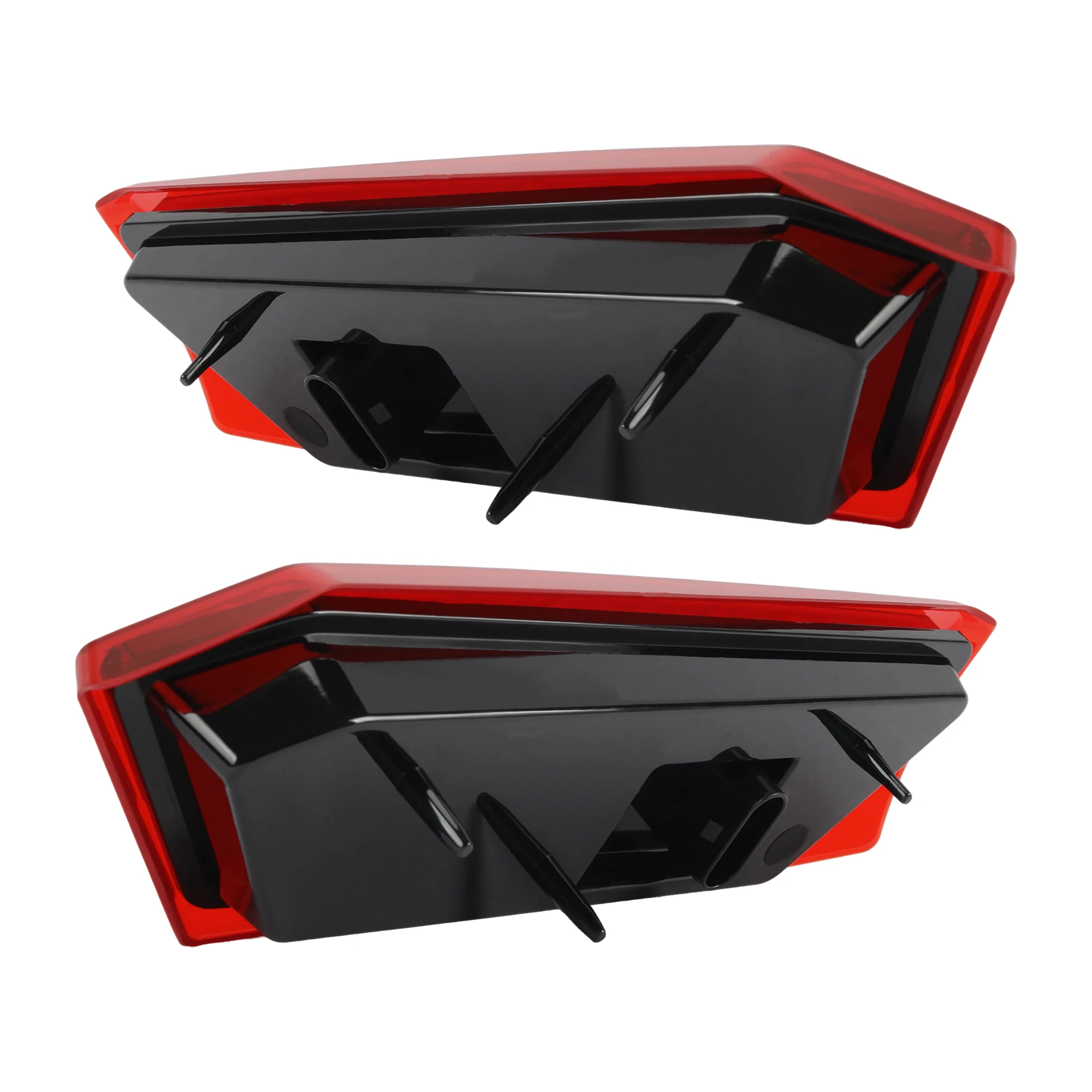 1 زوج UTV LED الفرامل الخلفية أضواء خلفية الدخان الأحمر ل بولاريس RZR 1000 900 XP 4 توربو 2014-2019 ATV رباعية أجزاء 2412341 2412342 #2