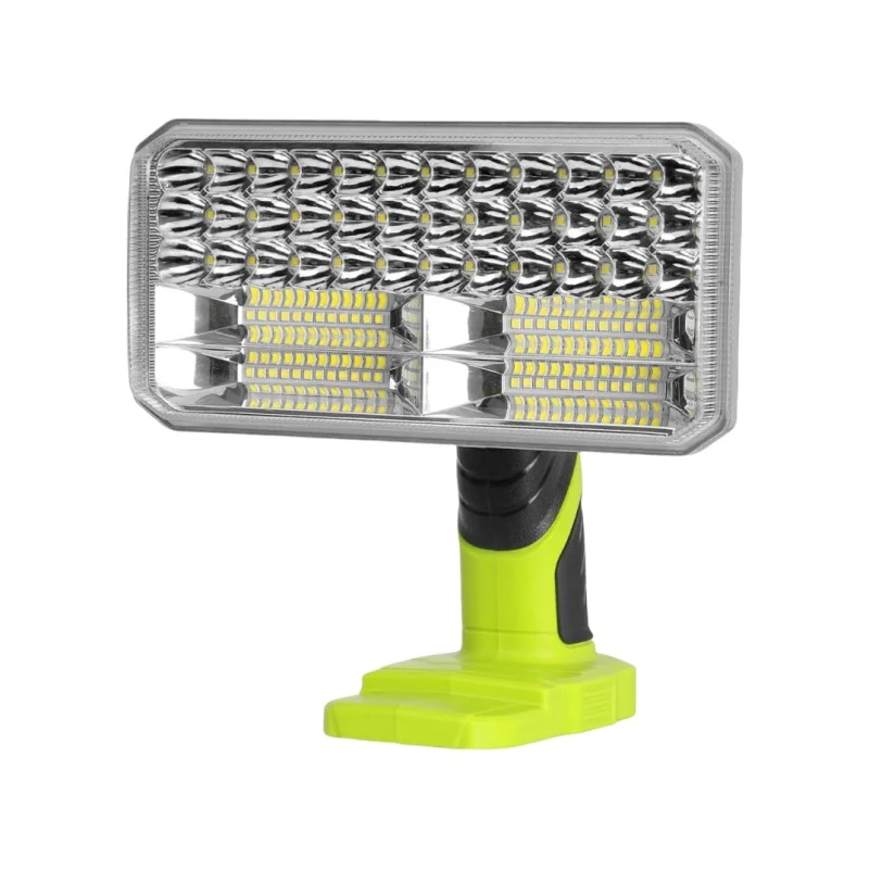 

40W 4200LM Cordless LED Flashlight for Ryobi 18V 3 Modes 9" Zinc Alloy for Camping Hiking Job Site Indoor&Outdoor(No Battery)