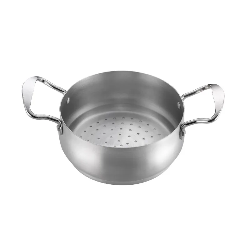 Olla de vapor de aluminio premium Satin Couscous con doble asa de acero
