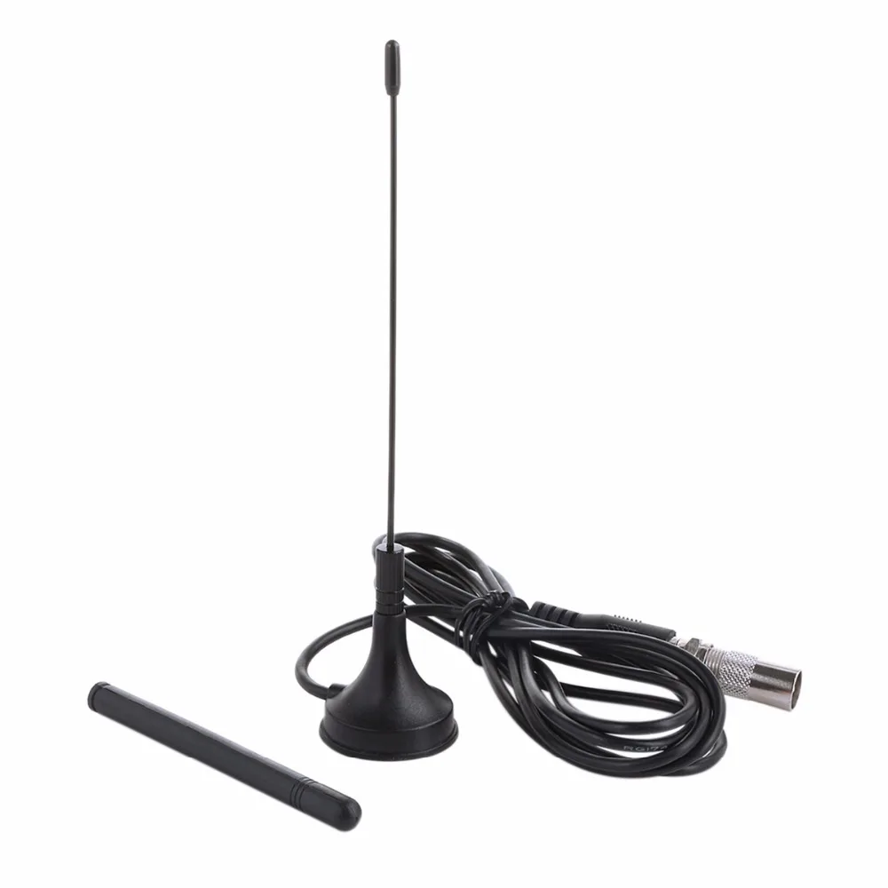 Mini HDTV เสาอากาศภายนอกระยะยาวในร่ม High Gain HD เสาอากาศทีวีดิจิตอล 1080P 4k ฟรีช่องเครื่องขยายเสียงพร้อมอะแดปเตอร์