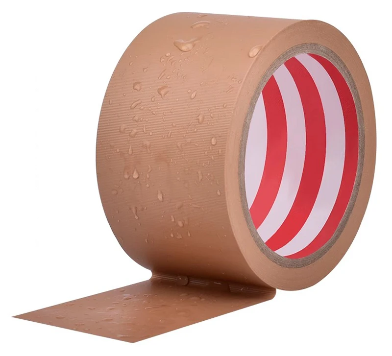 Pvc Mes Vrije Tape, Kraftpapier, Hand Gescheurde Hoge Lijm En Sterke Doek Patroon Tape, Waterdichte Afdichting Tape