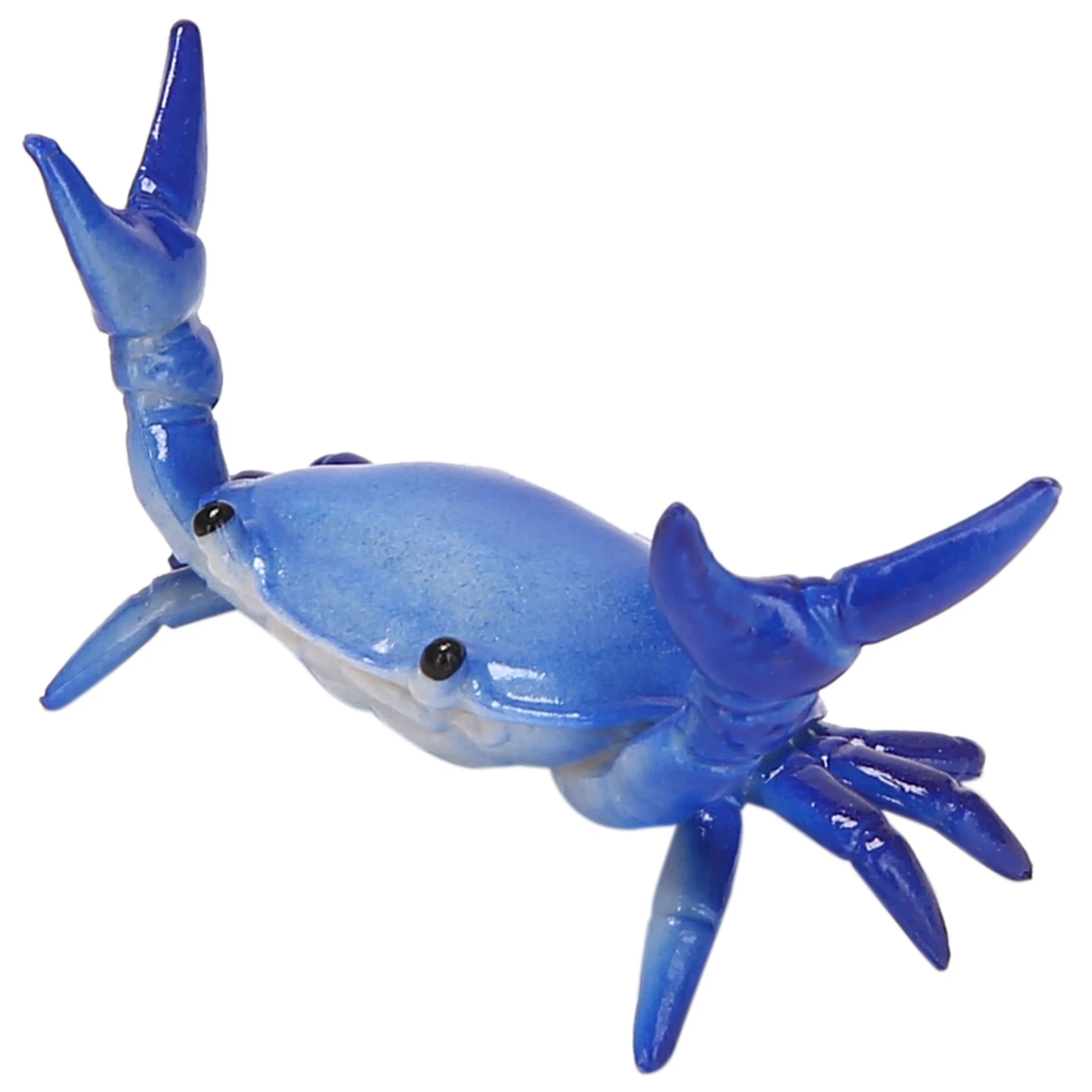 ABJS New Cute Crab Pen Holder Weightlifting Crabs Penholder Bracket Storage Rack Gift Stationery Blue