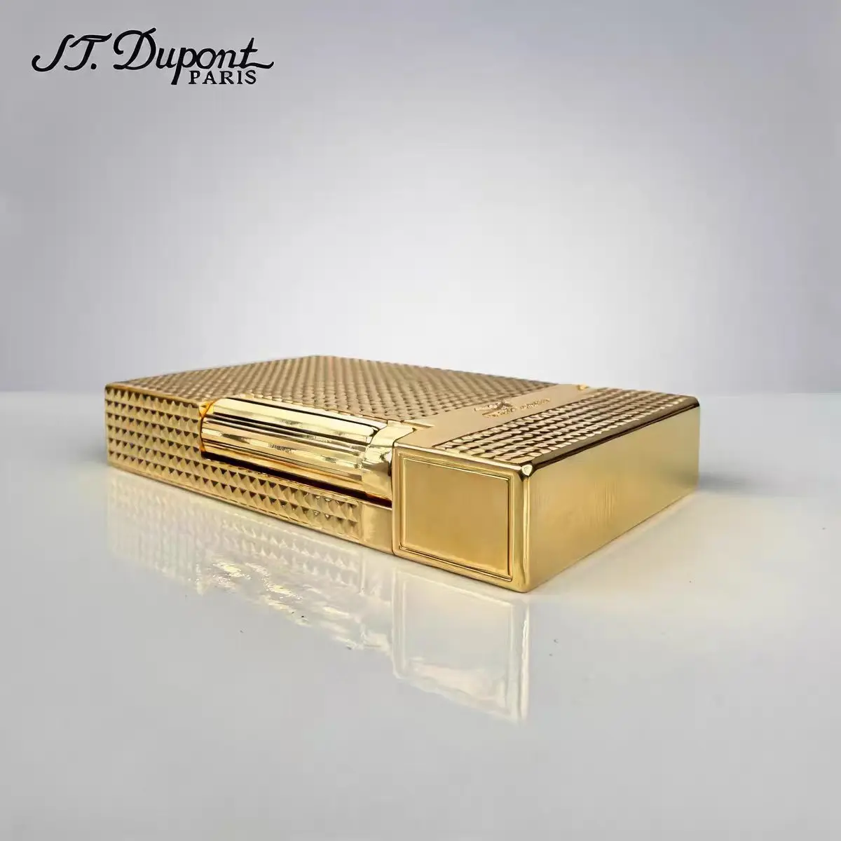 Fashion Dual Flame Lighter Brass Refill Gas Smoking Tobacco Cigar Cigarette Accessories Double Fire Man Gifts Collection