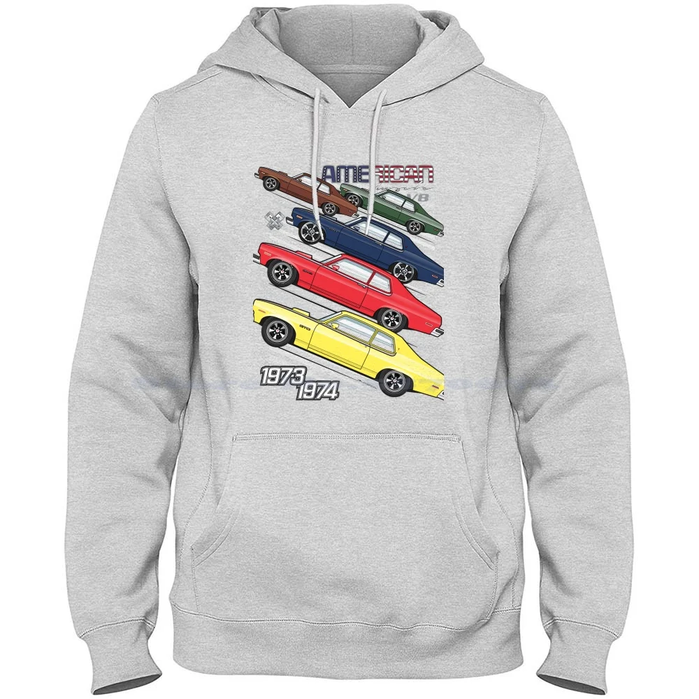 Ventura Stances 100% Cotton Hoodie 1973 1974 Ventura Gto Ii 2 Sprint 350 V8 Coupe Custom Drag Racing Stock Factory Car