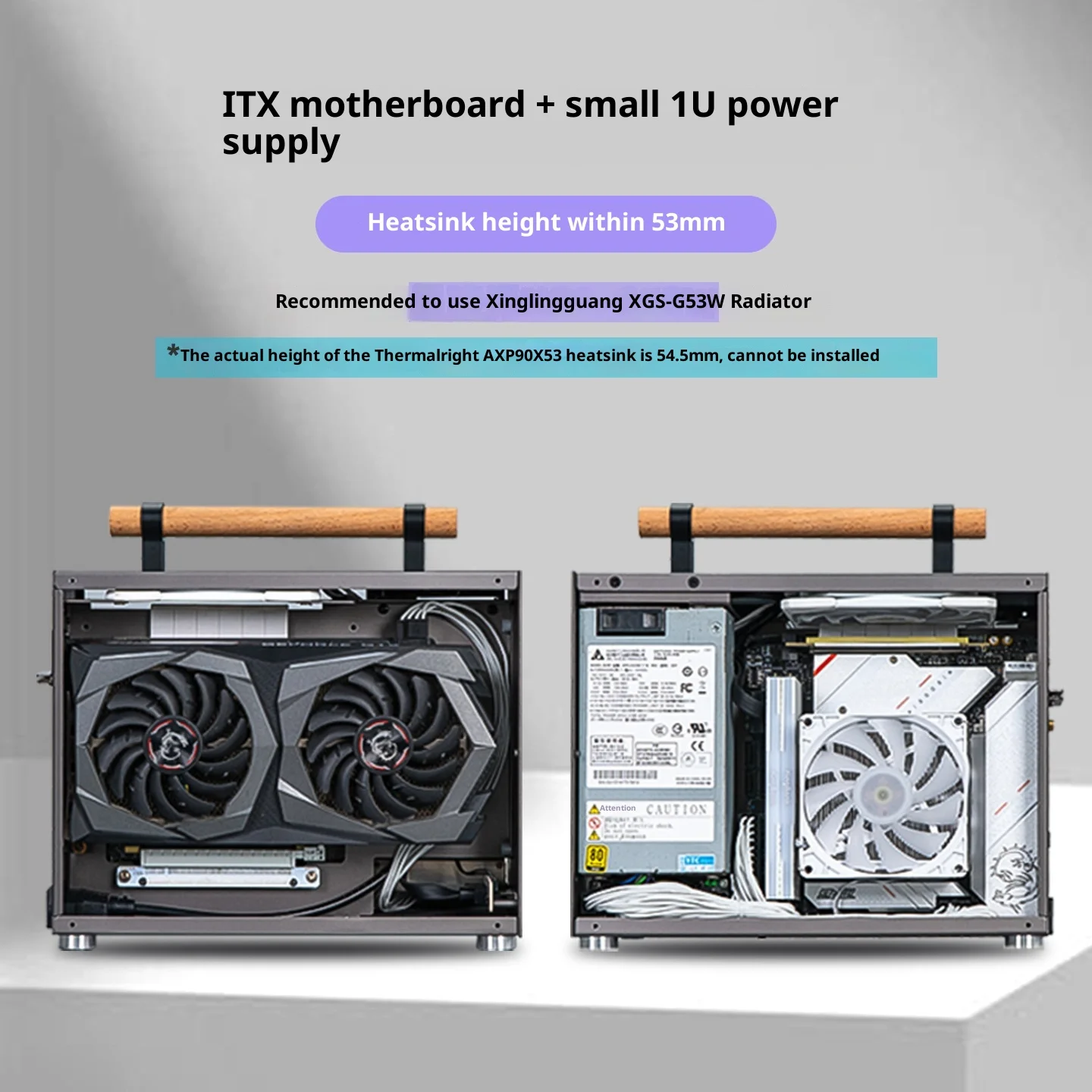 

Компактный корпус Mini ITX объемом 6,9 л, полностью алюминиевый, для SFF-компьютеров, с поддержкой PCIe-райзера и видеокарты до 255 мм