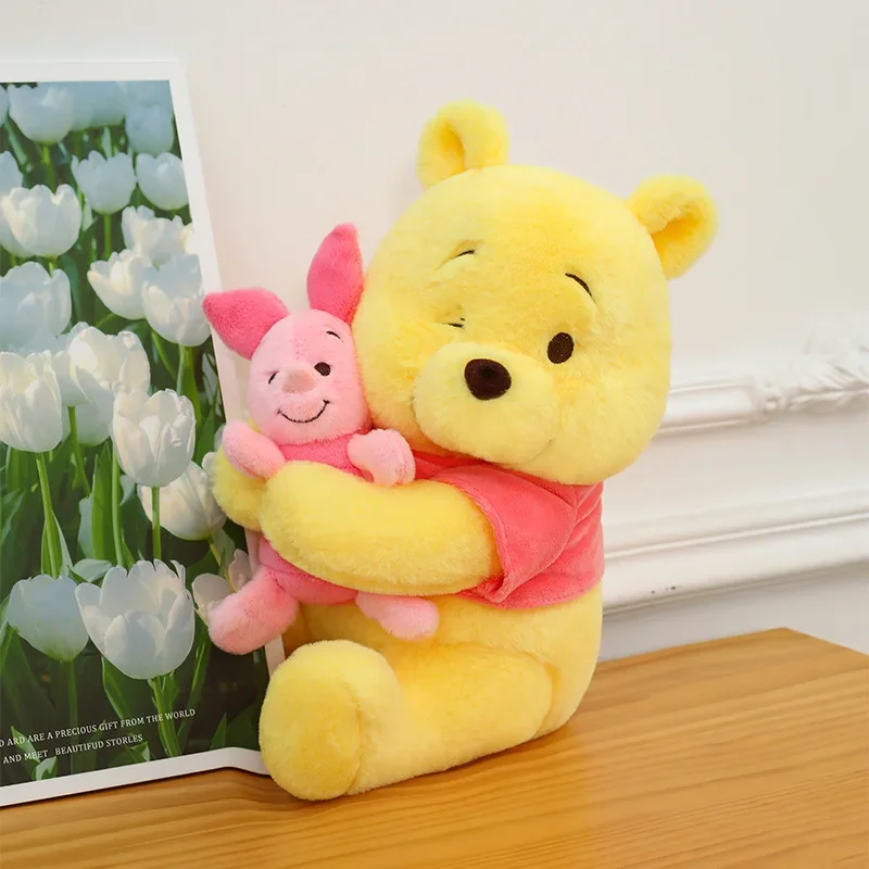 --HOTSALE 35cm Winnie the Pooh Plush Toy Cute Little Bear Doll Vivi Doll Friend Birthday Gift Chrismas gift