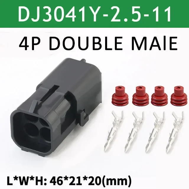 4P Male Double Row